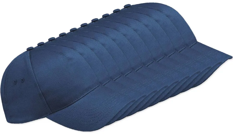 Pack de 96 Beechfield BF015 - Casquette 5 Panneaux 100% Coton