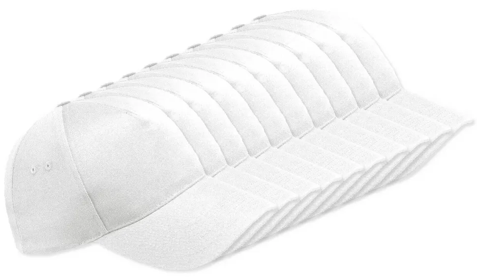 Pack de 96 Beechfield BF015 - Casquette 5 Panneaux 100% Coton