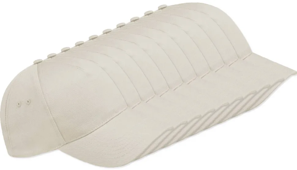 Pack de 96 Beechfield BF015 - Casquette 5 Panneaux 100% Coton