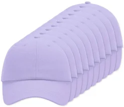 Pack de 72 Beechfield BF653 - Casquette Sportive 6 Panneaux en Coton Chino