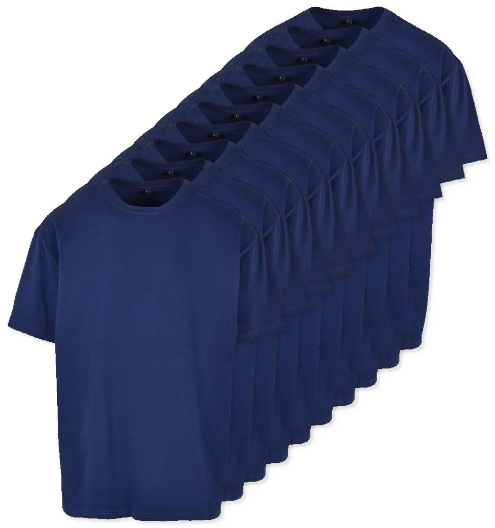 Pack de 100 Build Your Brand BY102 - T-shirt Oversize Confort Classique Homme