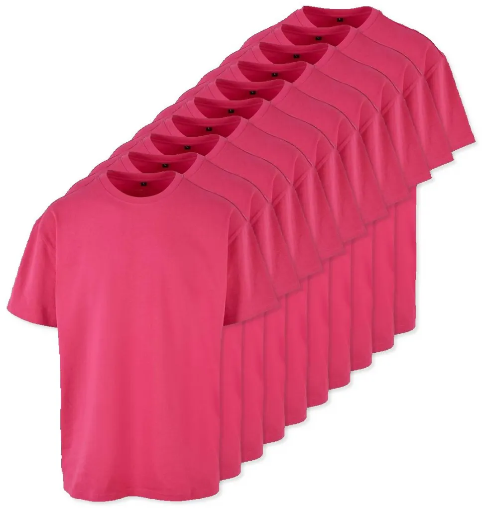 Pack de 100 Build Your Brand BY102 - T-shirt Oversize Confort Classique Homme