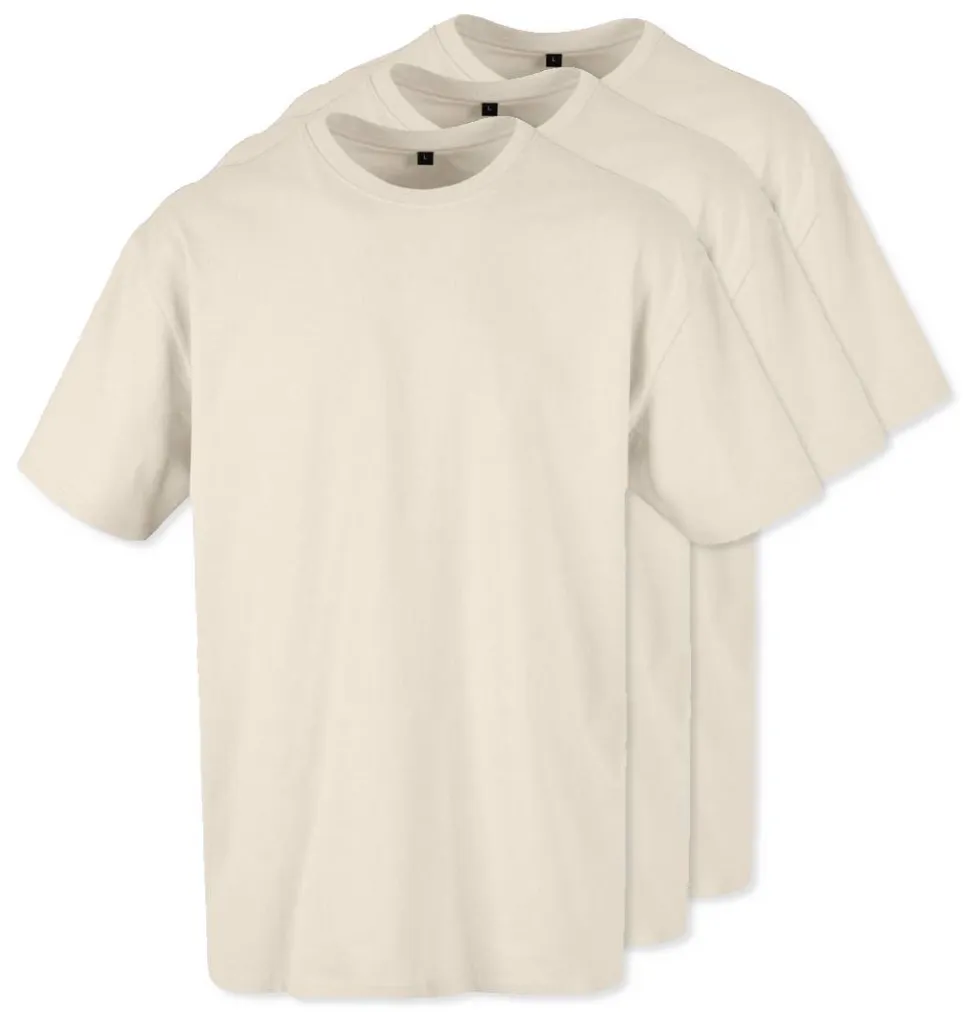Pack de 30 Build Your Brand BY102 - T-shirt Oversize Confort Classique Homme