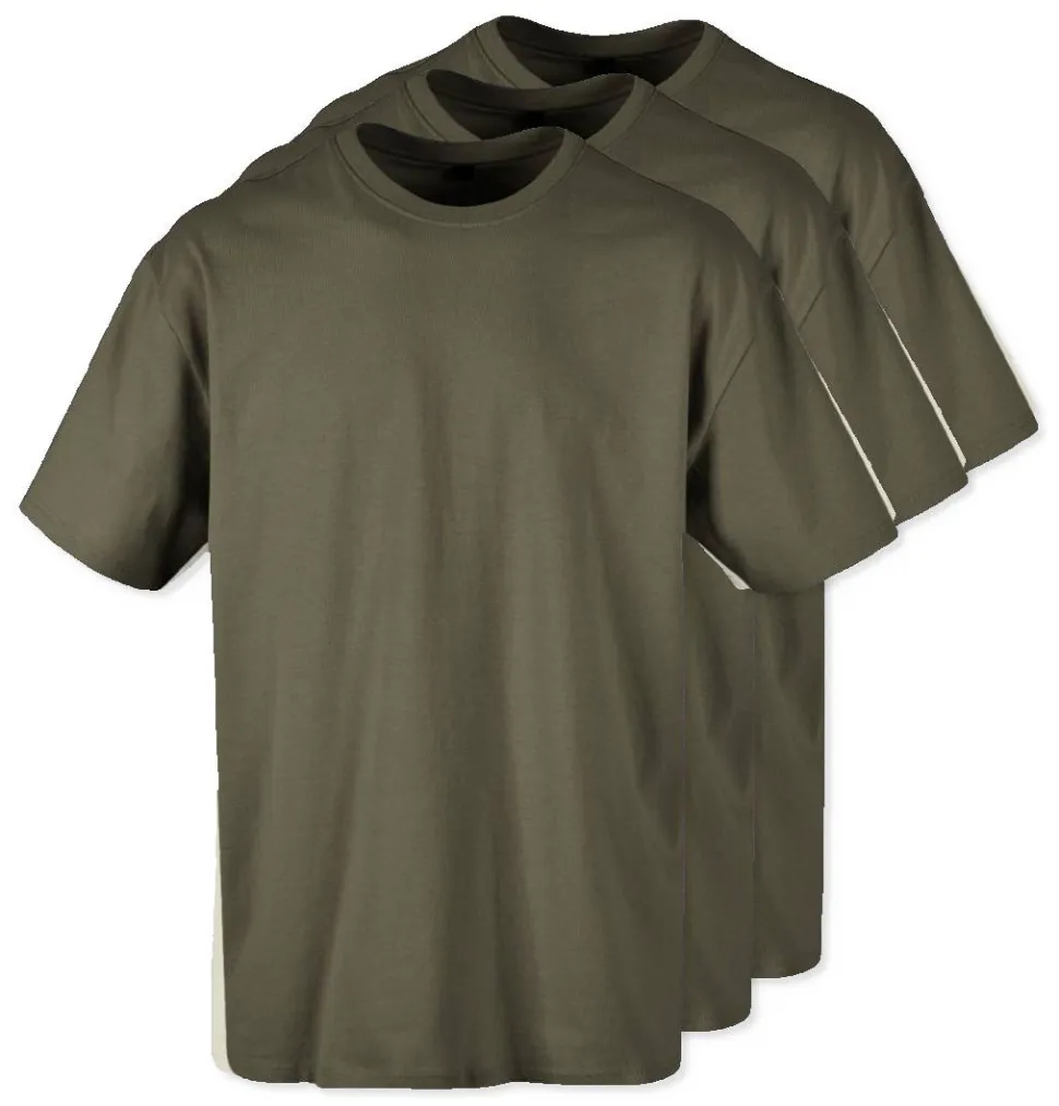Pack de 30 Build Your Brand BY102 - T-shirt Oversize Confort Classique Homme