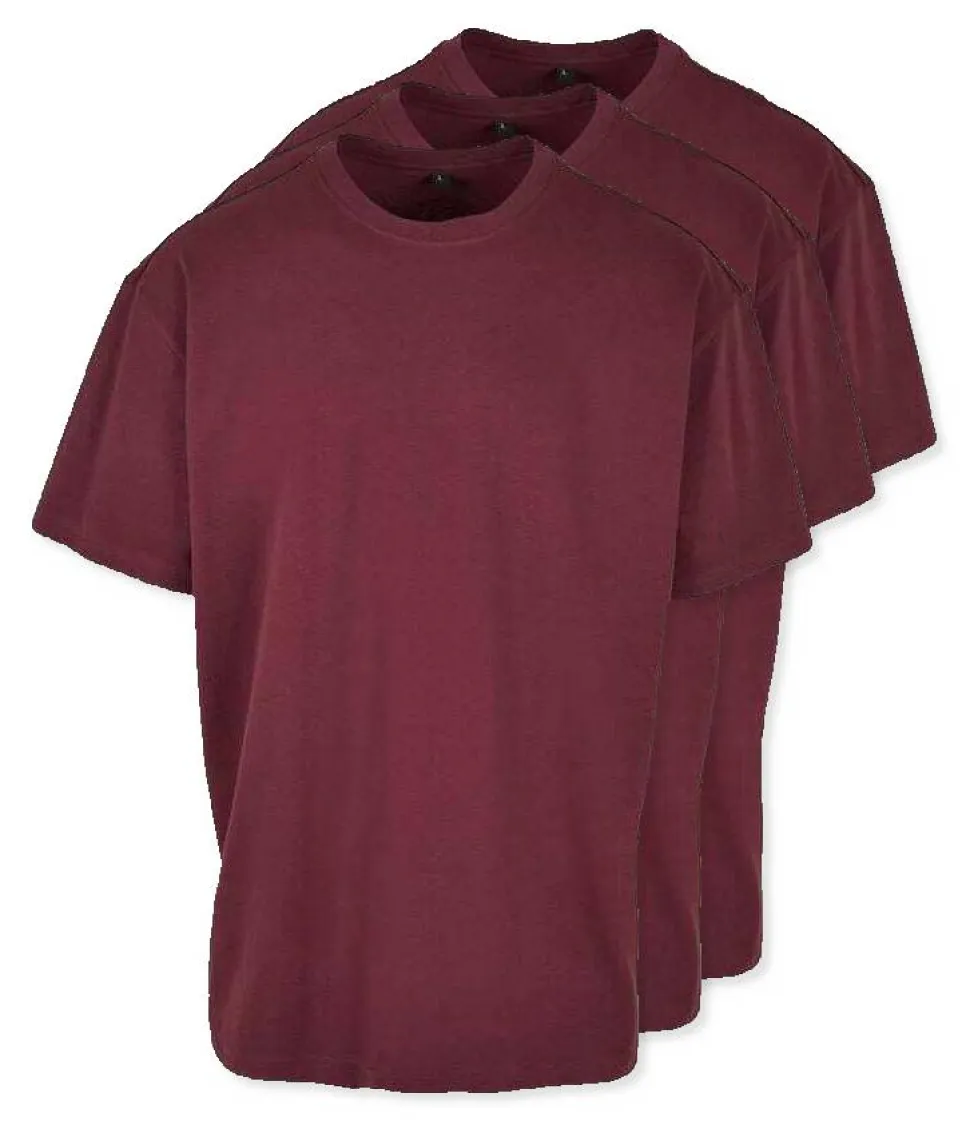 Pack de 30 Build Your Brand BY102 - T-shirt Oversize Confort Classique Homme