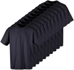 Pack de 10 Build Your Brand BY102 - T-shirt Oversize Confort Classique Homme