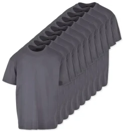Pack de 10 Build Your Brand BY102 - T-shirt Oversize Confort Classique Homme