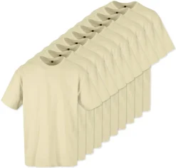 Pack de 10 Build Your Brand BY102 - T-shirt Oversize Confort Classique Homme