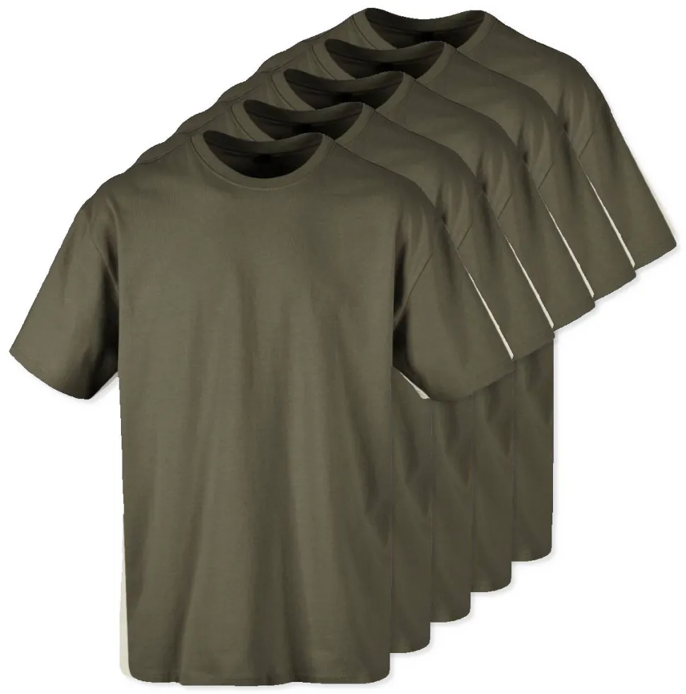 Pack de 50 Build Your Brand BY102 - T-shirt Oversize Confort Classique Homme