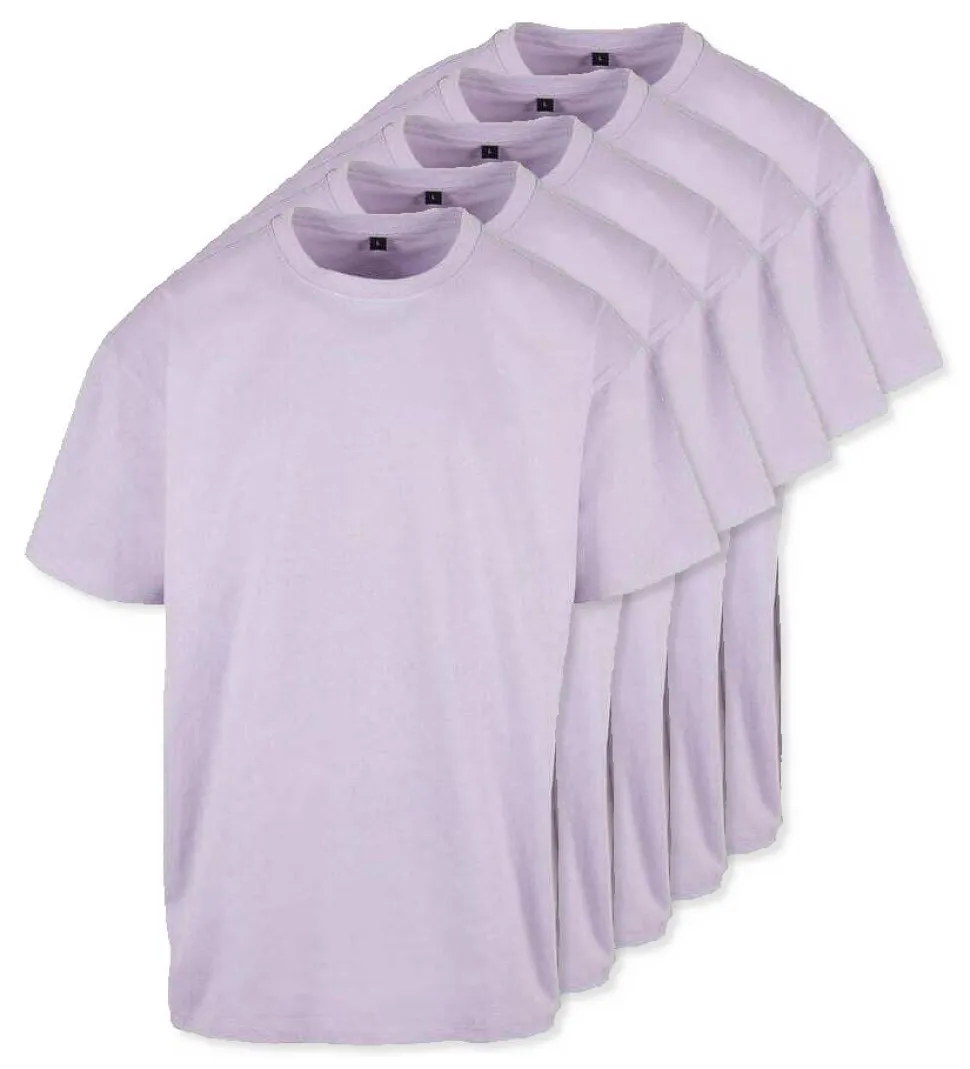 Pack de 50 Build Your Brand BY102 - T-shirt Oversize Confort Classique Homme
