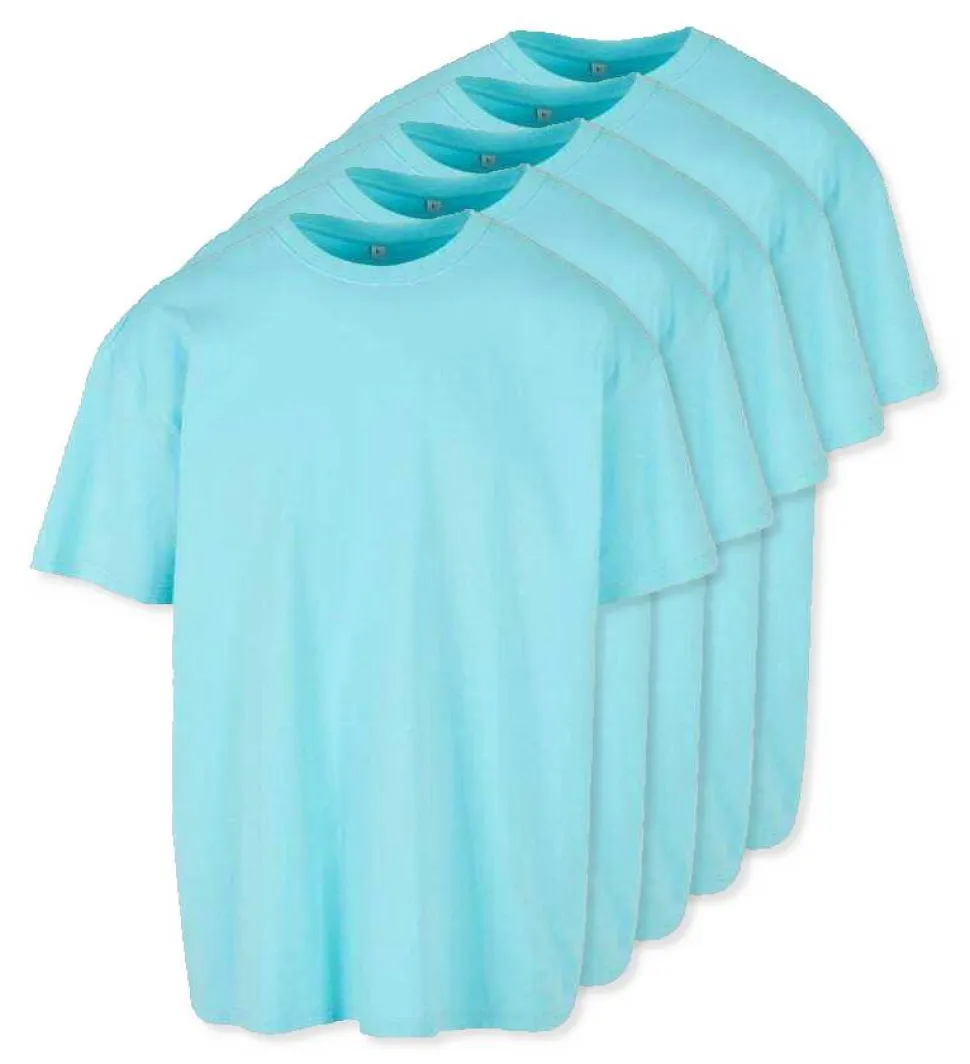 Pack de 50 Build Your Brand BY102 - T-shirt Oversize Confort Classique Homme