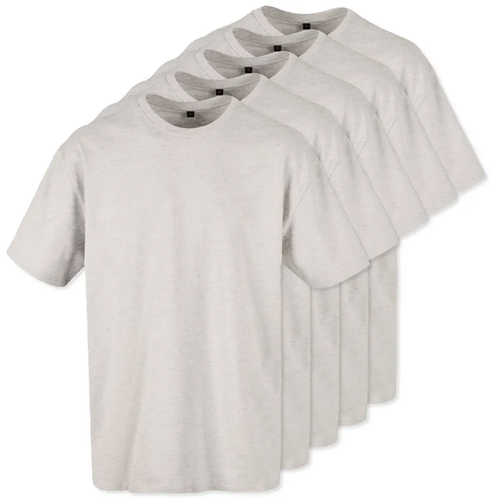 Pack de 50 Build Your Brand BY102 - T-shirt Oversize Confort Classique Homme