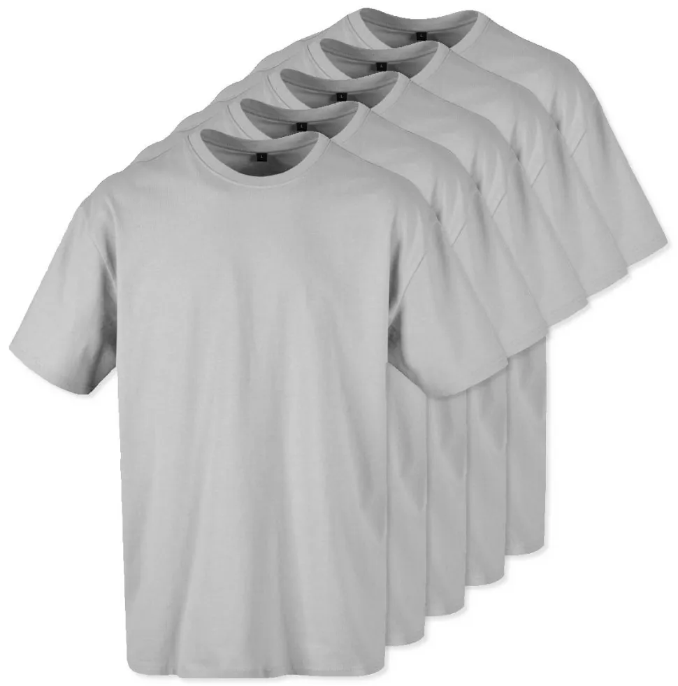 Pack de 50 Build Your Brand BY102 - T-shirt Oversize Confort Classique Homme