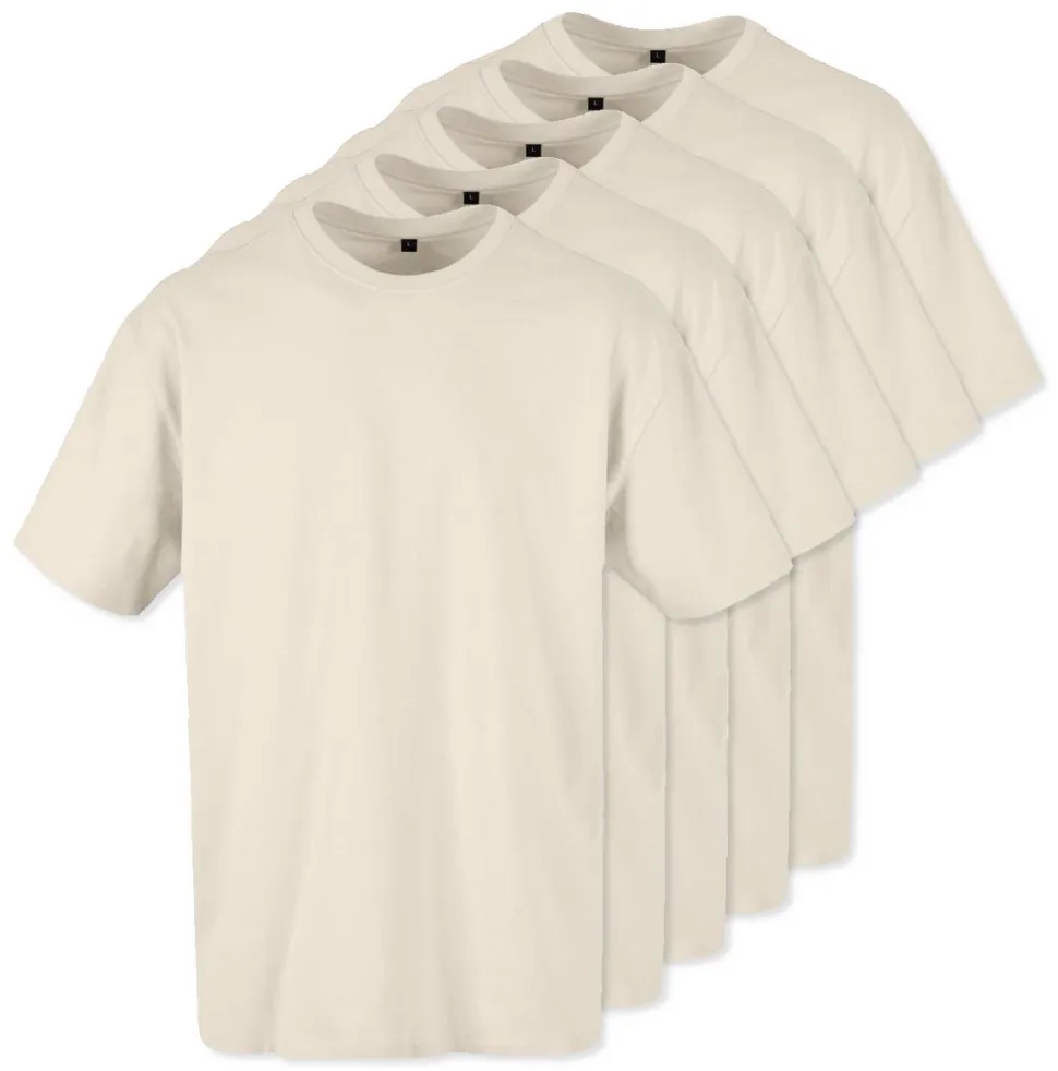 Pack de 50 Build Your Brand BY102 - T-shirt Oversize Confort Classique Homme