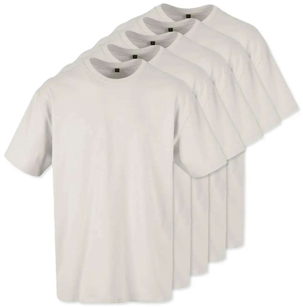 Pack de 50 Build Your Brand BY102 - T-shirt Oversize Confort Classique Homme