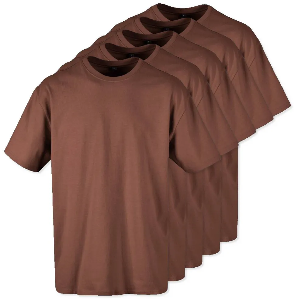 Pack de 50 Build Your Brand BY102 - T-shirt Oversize Confort Classique Homme