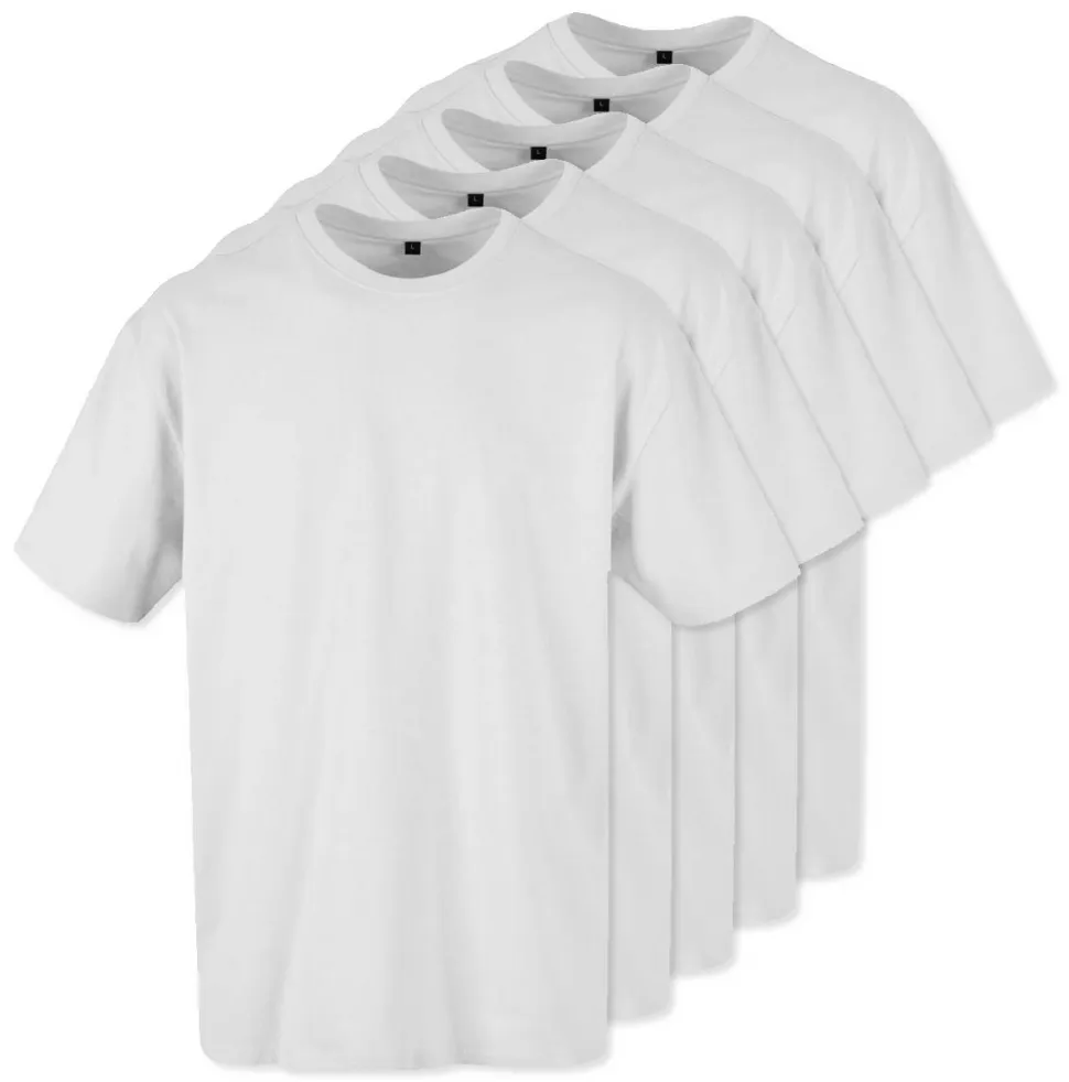 Pack de 50 Build Your Brand BY102 - T-shirt Oversize Confort Classique Homme