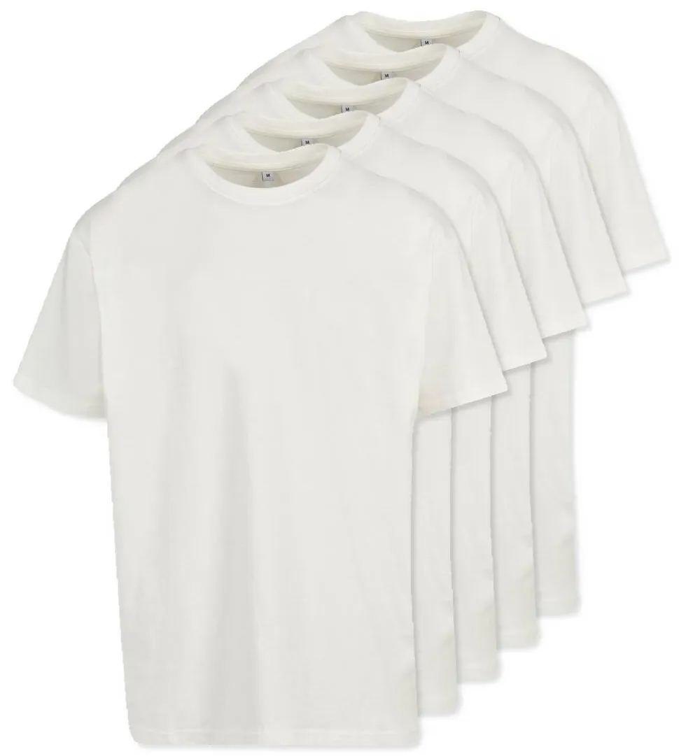 Pack de 50 Build Your Brand BY102 - T-shirt Oversize Confort Classique Homme