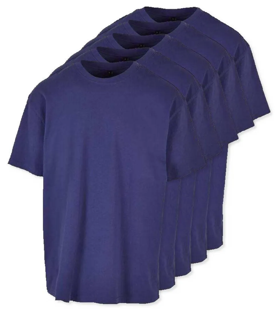 Pack de 50 Build Your Brand BY102 - T-shirt Oversize Confort Classique Homme