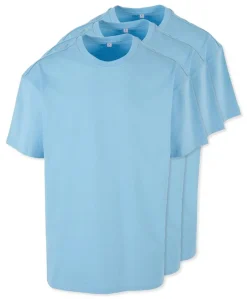Pack de 3 Build Your Brand BY102 - T-shirt Oversize Confort Classique Homme