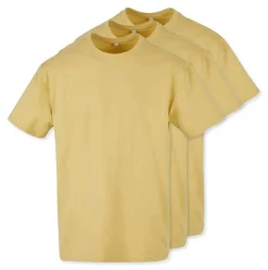 Pack de 3 Build Your Brand BY102 - T-shirt Oversize Confort Classique Homme