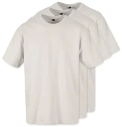 Pack de 3 Build Your Brand BY102 - T-shirt Oversize Confort Classique Homme