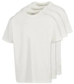 Pack de 3 Build Your Brand BY102 - T-shirt Oversize Confort Classique Homme