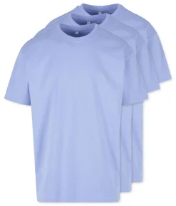 Pack de 3 Build Your Brand BY102 - T-shirt Oversize Confort Classique Homme