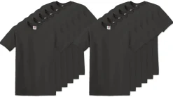 Pack de 120 Fruit of the Loom SC220 - T-Shirt Col Rond Homme