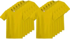 Pack de 120 Fruit of the Loom SC220 - T-Shirt Col Rond Homme