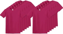 Pack de 120 Fruit of the Loom SC220 - T-Shirt Col Rond Homme