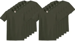 Pack de 120 Fruit of the Loom SC220 - T-Shirt Col Rond Homme
