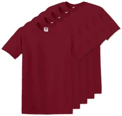 Pack de 50 Fruit of the Loom SC6 - T-Shirt Manches Courtes 100% Coton