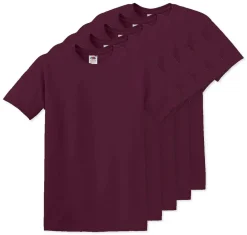 Pack de 50 Fruit of the Loom SC6 - T-Shirt Manches Courtes 100% Coton