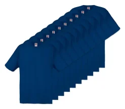 Pack de 100 Fruit of the Loom SC6 - T-Shirt Manches Courtes 100% Coton