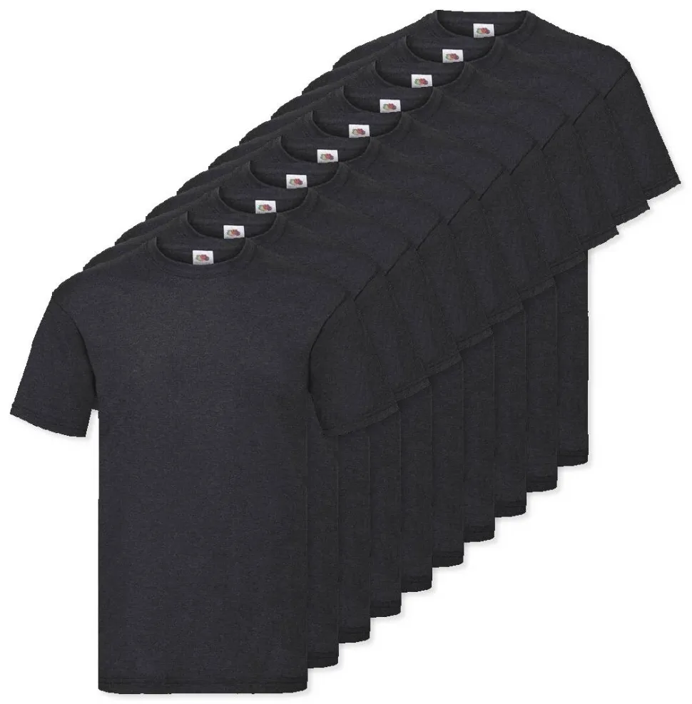 Pack de 72 Fruit of the Loom SC230 - T-Shirt Manches Courtes Homme