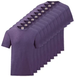 Pack de 72 Fruit of the Loom SC230 - T-Shirt Manches Courtes Homme