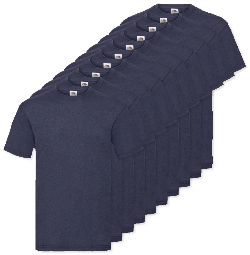 Pack de 72 Fruit of the Loom SC230 - T-Shirt Manches Courtes Homme