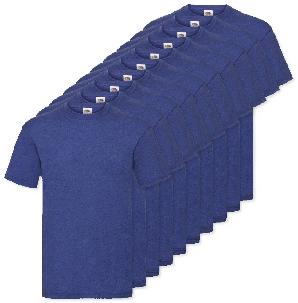 Pack de 72 Fruit of the Loom SC230 - T-Shirt Manches Courtes Homme
