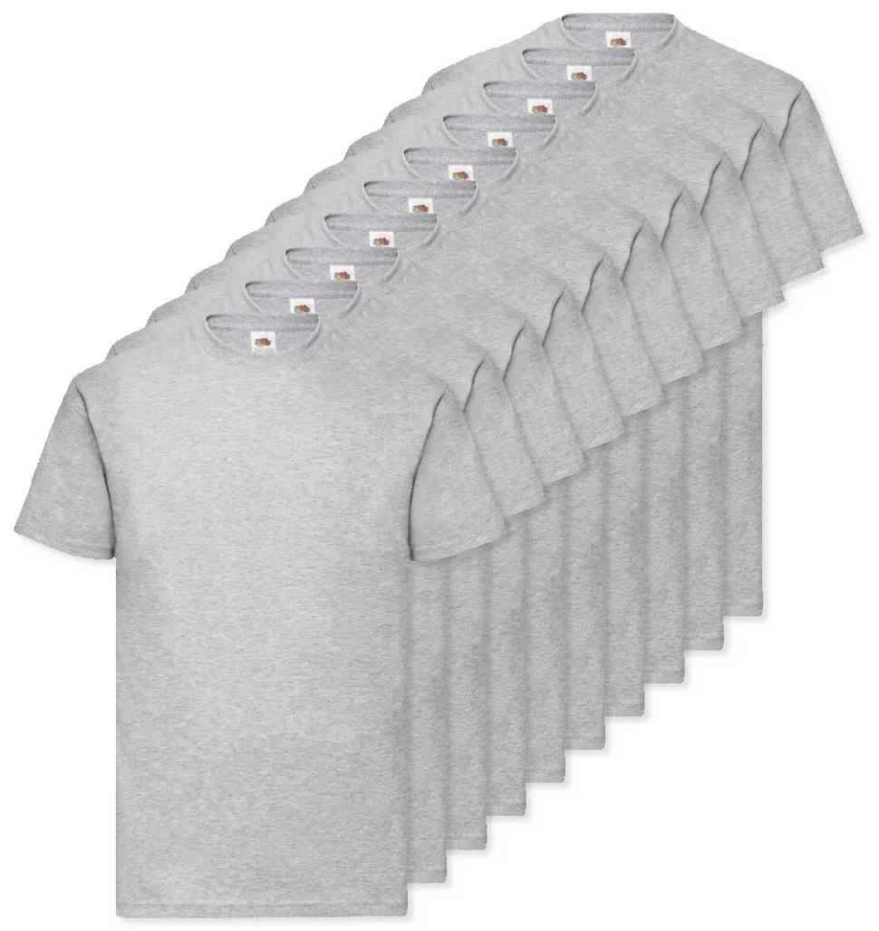 Pack de 72 Fruit of the Loom SC230 - T-Shirt Manches Courtes Homme