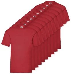 Pack de 36 Fruit of the Loom SC230 - T-Shirt Manches Courtes Homme