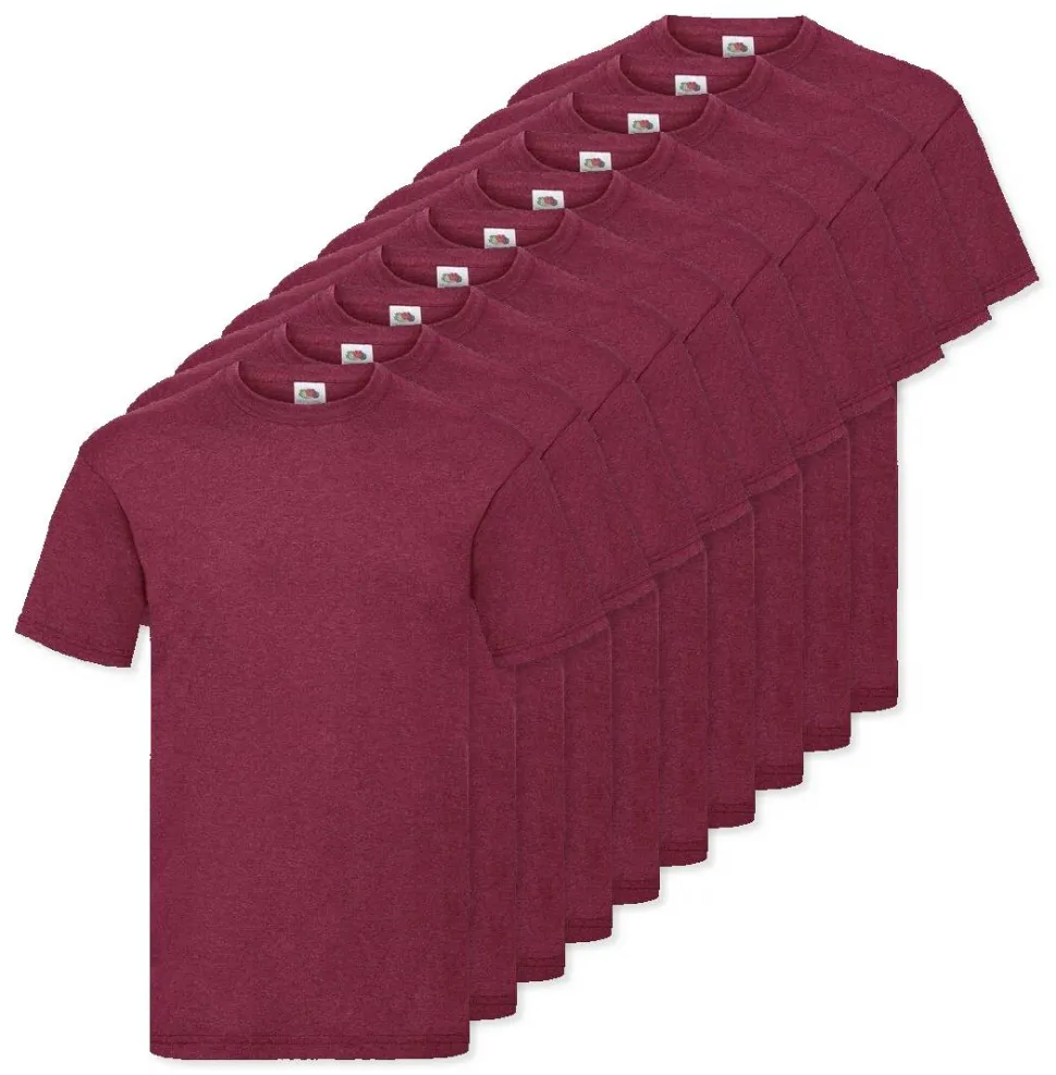 Pack de 36 Fruit of the Loom SC230 - T-Shirt Manches Courtes Homme