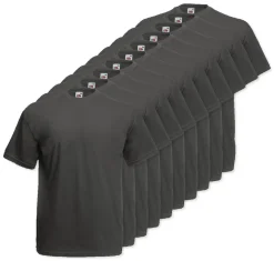 Pack de 36 Fruit of the Loom SC230 - T-Shirt Manches Courtes Homme