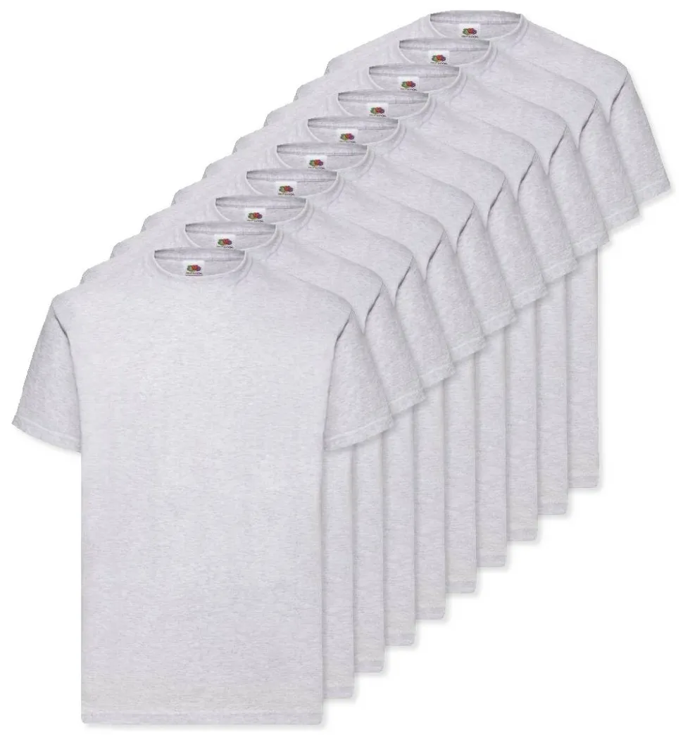 Pack de 36 Fruit of the Loom SC230 - T-Shirt Manches Courtes Homme