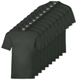 Pack de 36 Fruit of the Loom SC230 - T-Shirt Manches Courtes Homme