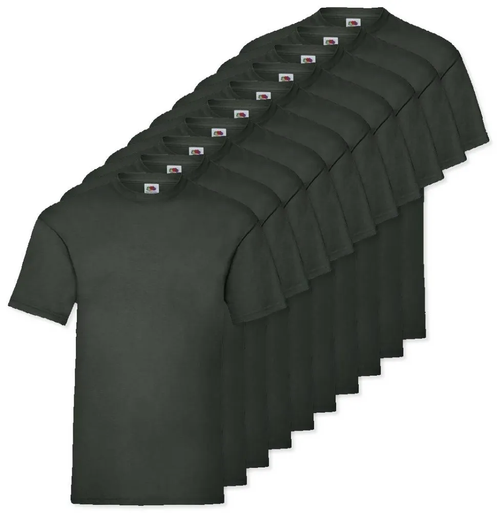 Pack de 36 Fruit of the Loom SC230 - T-Shirt Manches Courtes Homme