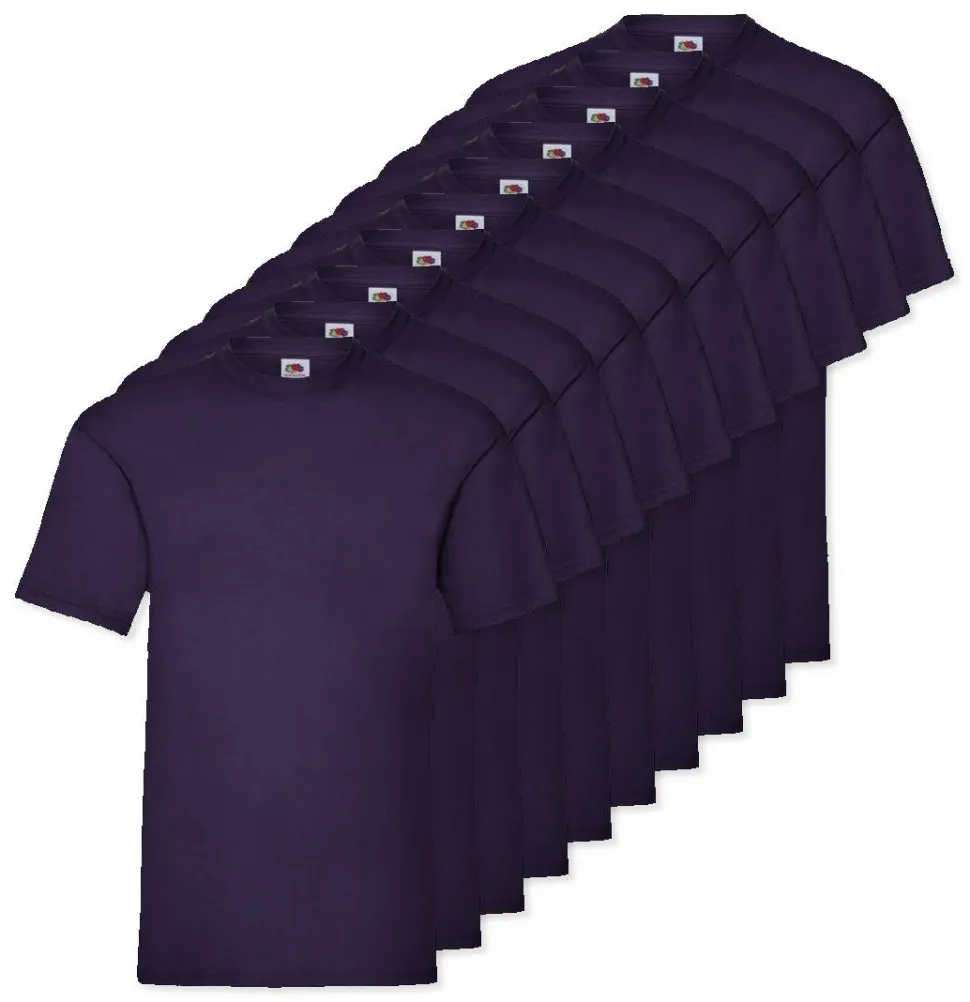 Pack de 36 Fruit of the Loom SC230 - T-Shirt Manches Courtes Homme