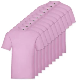 Pack de 36 Fruit of the Loom SC230 - T-Shirt Manches Courtes Homme
