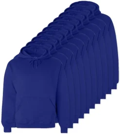 Pack de 48 Fruit of the Loom SC270 - Sweat Shirt Capuche Homme Coton
