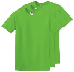Pack de 30 Fruit of the Loom SC6 - T-Shirt Manches Courtes 100% Coton